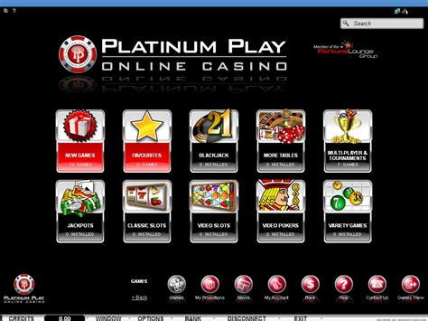 platinum play casino download.